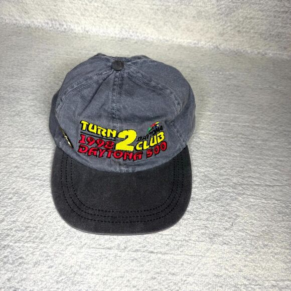 Daytona 500 2 Turn Club 1998 Vintage‎ Hat With Pin Nascar - Picture 6 of 9